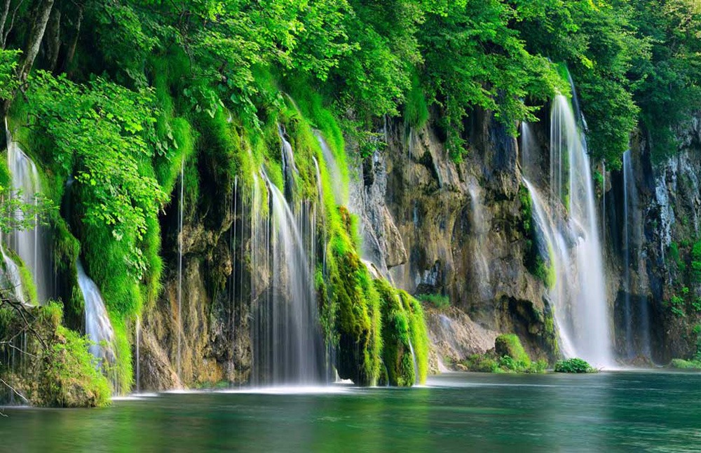 Plitvice Lakes National Park Water Falls