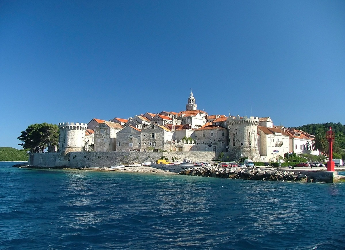 The fortified city of Korcula in Croatia - Travel Like a Local in Dalmatia - Adventures Croatia