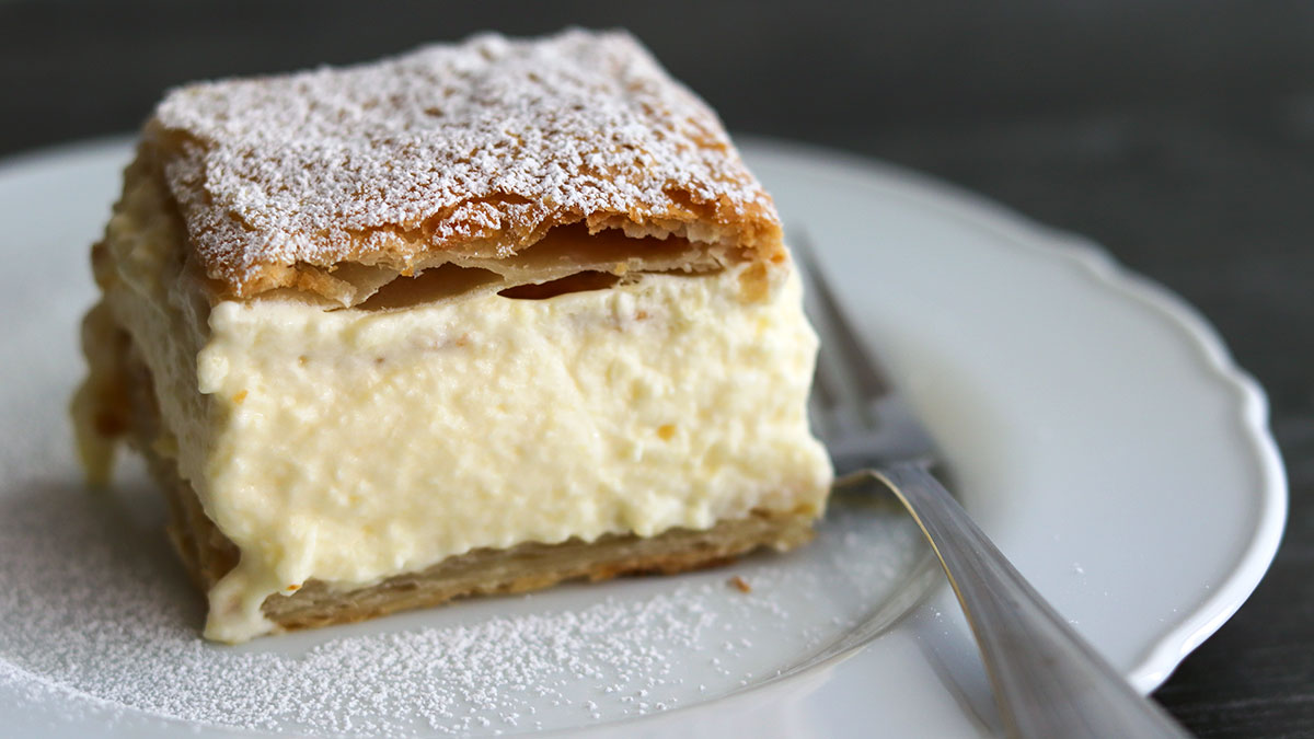 Karpatka: Polish Vanilla Custard Slice - Honest Cooking