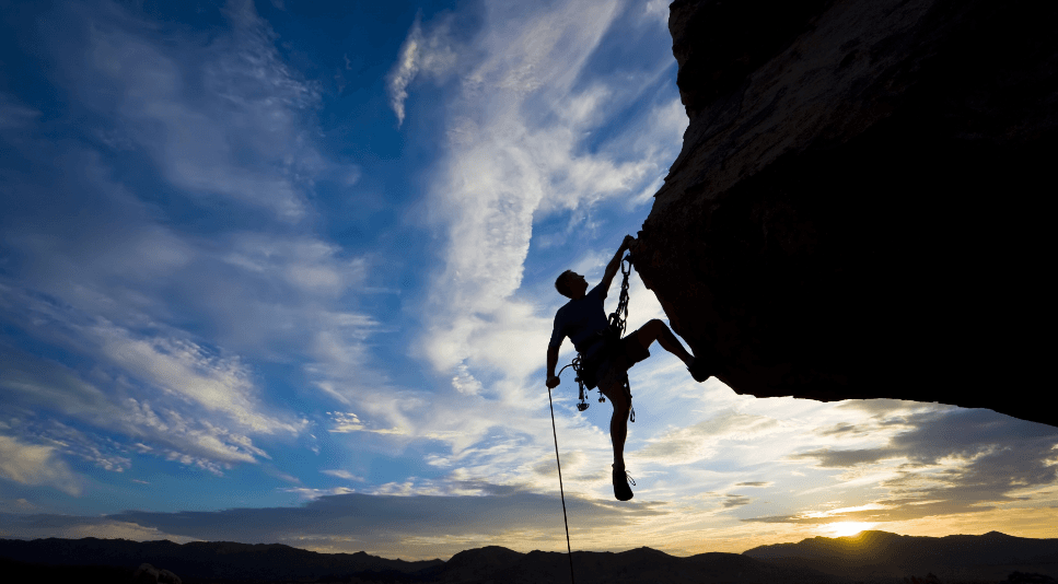 rock climbing