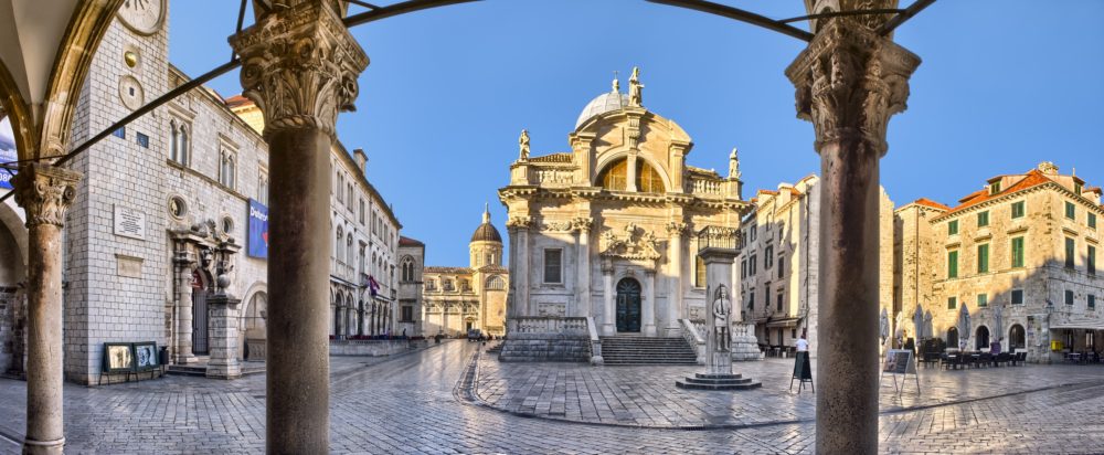 The Church of St. Blaise in Dubrovnik, Croatia