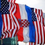 croatia usa flags
