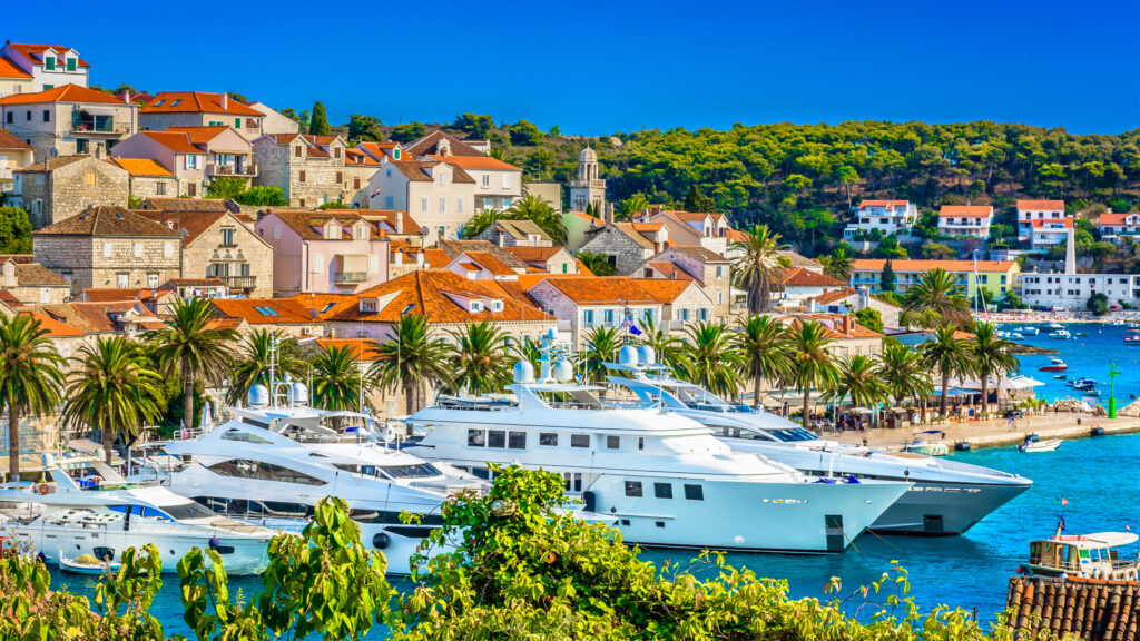 private yacht in Croatia