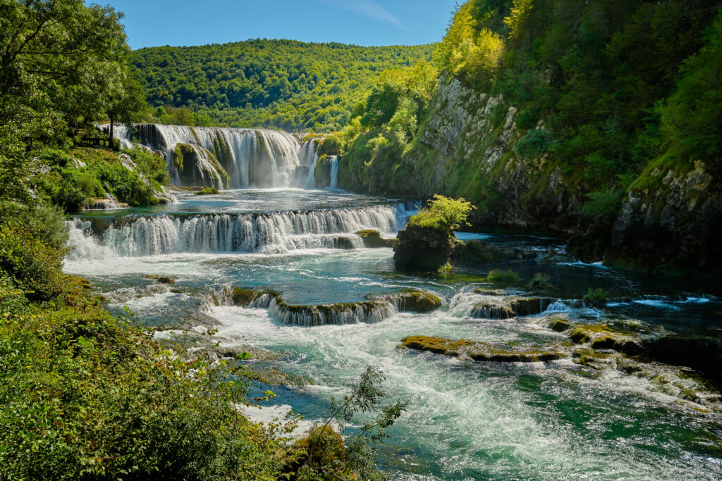 Croatia to Bosnia and Herzegovina - Una national park