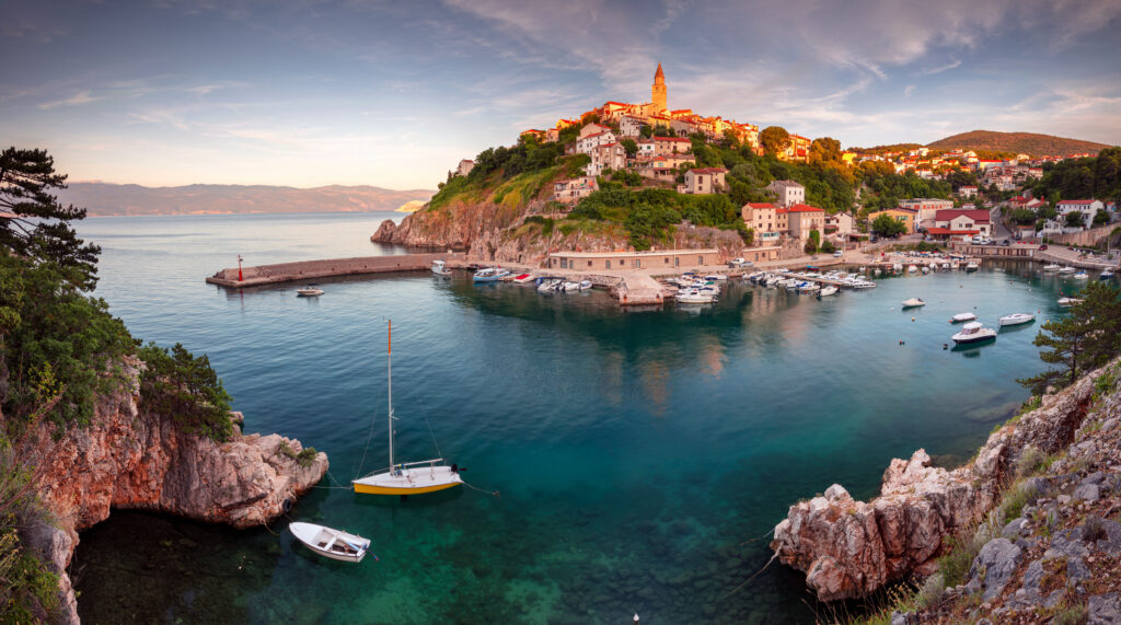 The northern islands of Croatia - Krk island