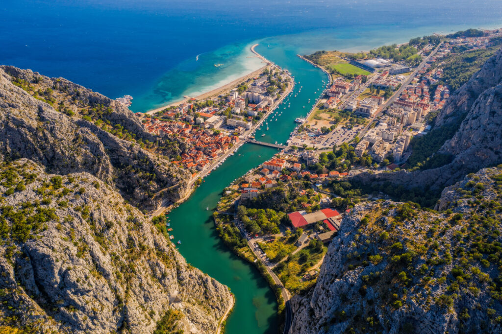 Croatia Open Water Swimming location - Centina River