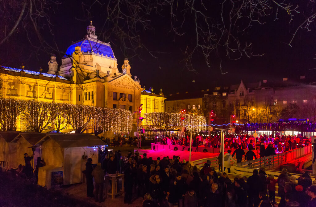 What to do in Croatia in winter? Explore the Christmas Markets such as Advent Zagreb