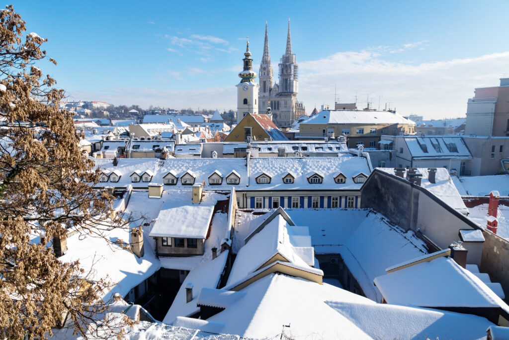 What to do in Croatia in winter? Explore the snow covered towns