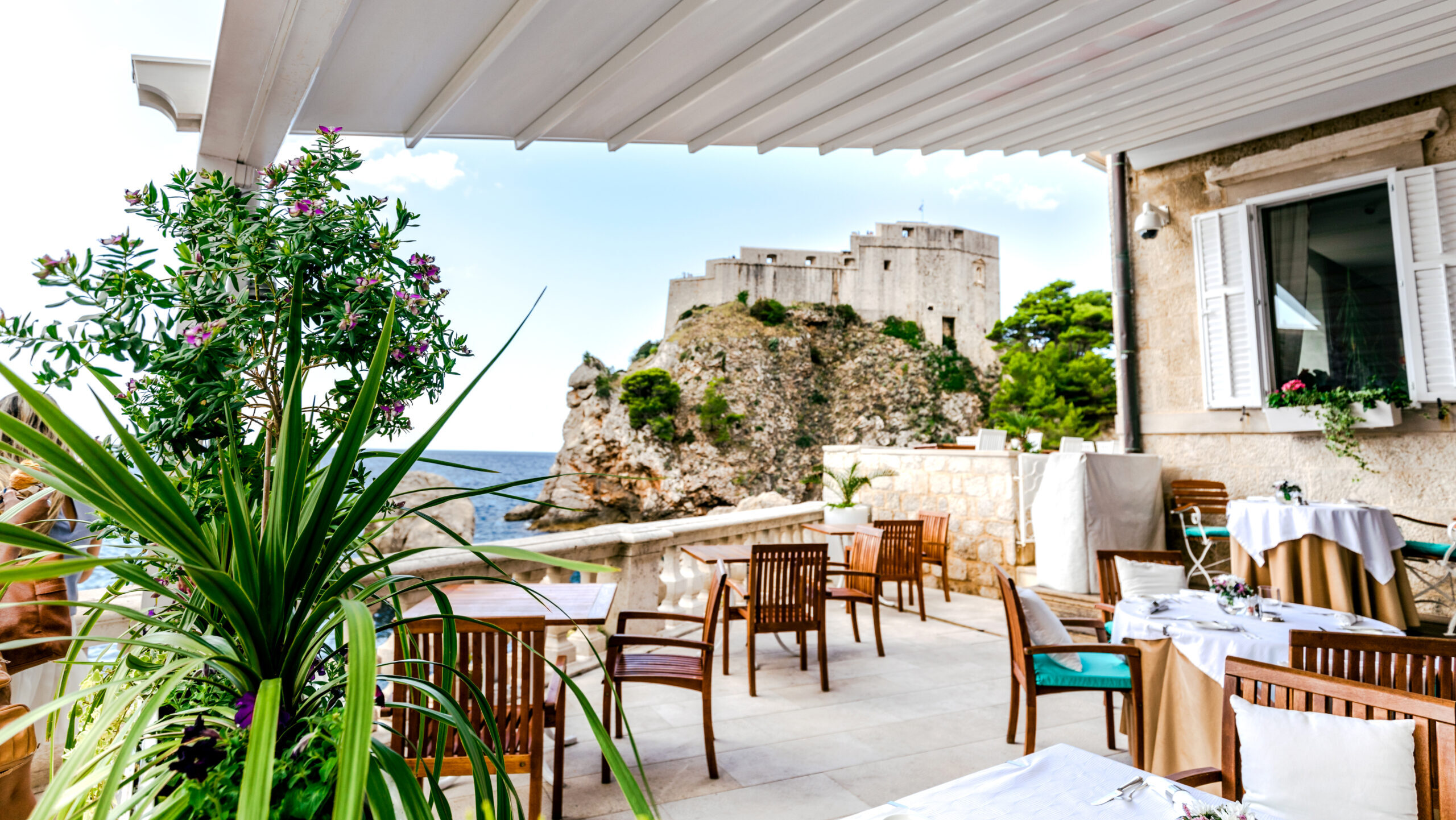 restaurant in Dubrovnik Croatia