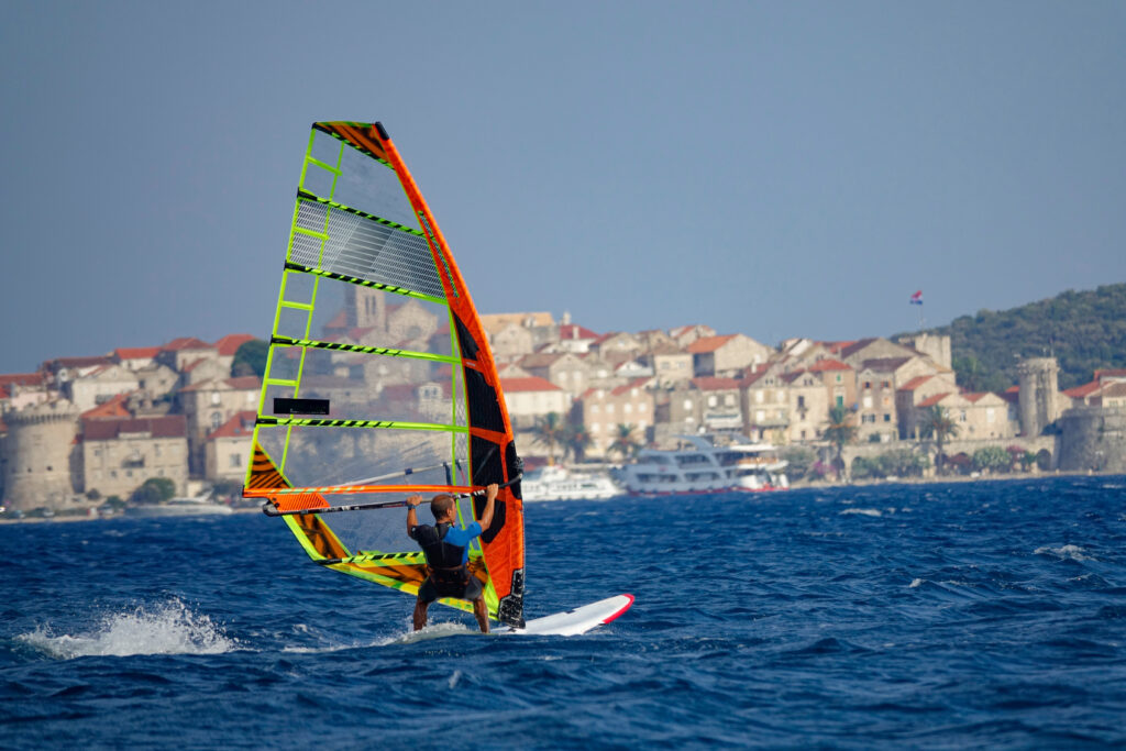 excursions in Croatia - water sports in front of Dubrovnik Old Town