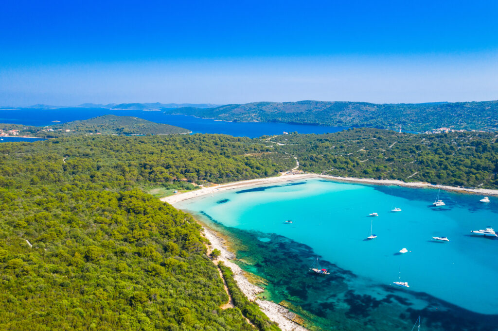 the most beautiful beaches in Croatia - Sakarun Beach, Dugi Otok