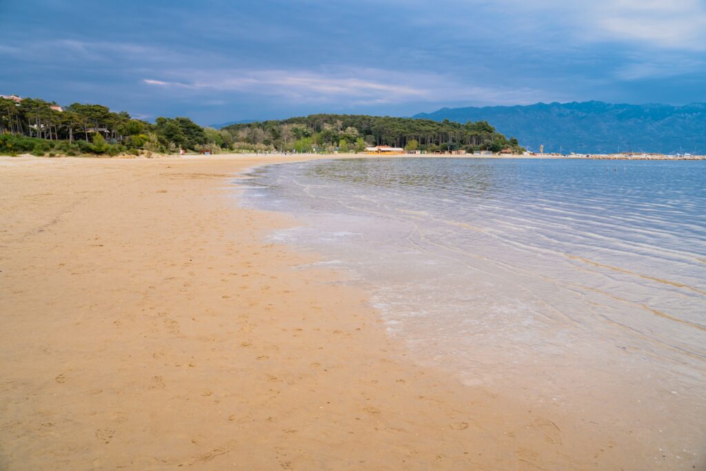 the most beautiful beaches in Croatia - Rajska Plaža (Paradise Beach), Rab