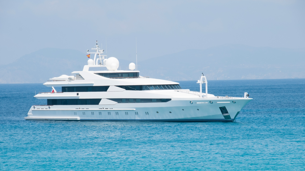 Yacht on a luxury Croatia itinerary 
