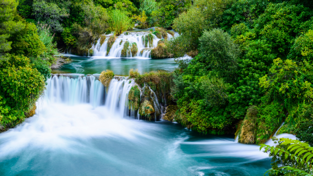 Waterfalls on a customized tour of Croatia 