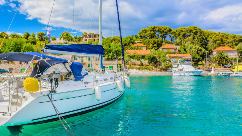 Private charter boat on a customized tour of Croatia 