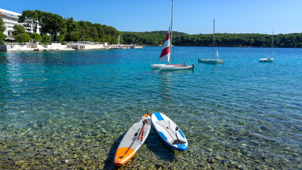 Water sports in one of the best beach towns in Croatia 
