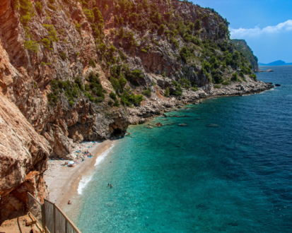 Secluded bay where celebrities in Croatia are frequently seen