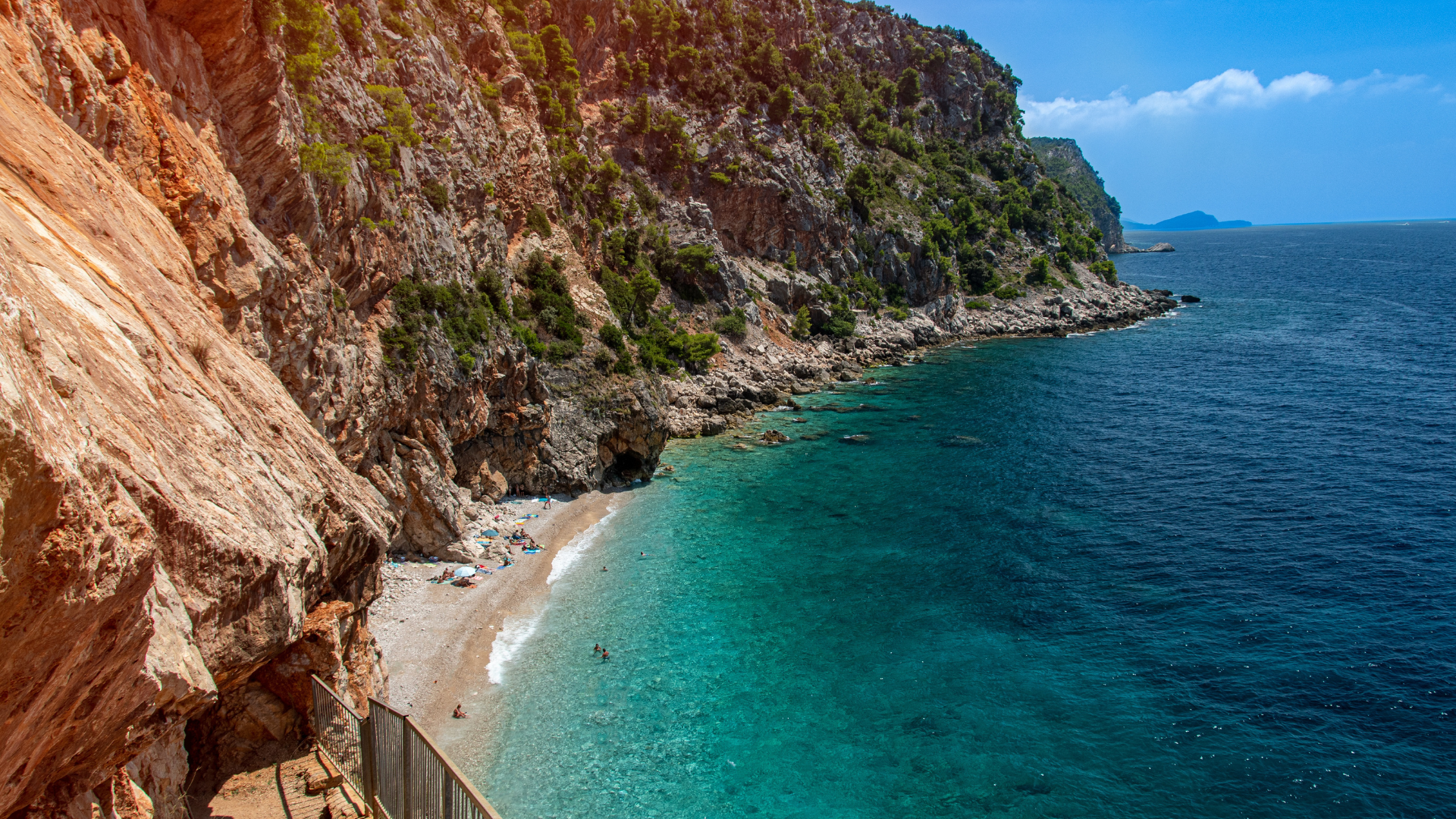 Secluded bay where celebrities in Croatia are frequently seen