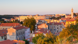 View of Pula, Croatia 