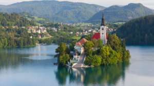 Lake Bled, a highlight on vacations in Slovenia