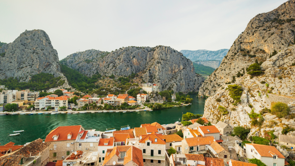 Cetina River in Croatia