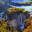 Plitvice Lakes National Park in Croatia in October